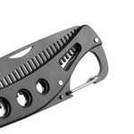 Stainless Steel Folding Moustache Comb