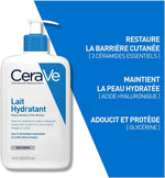 CeraVe Hydrating Routine – Foaming Cleanser 88ml + Moisturizing Lotion 473ml with Ceramides