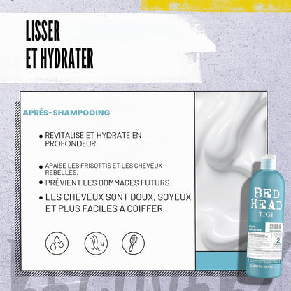 Bed Head Urban Anti-Dote Recovery Shampoo & Conditioner Duo Damage Level 2 (25.36Oz) by