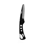 Stainless Steel Folding Moustache Comb