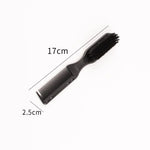 Brosse-peigne double face pour barbe