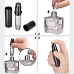 Refillable Perfume Spray Bottle – Mini Portable Atomizer 5ml & 10ml