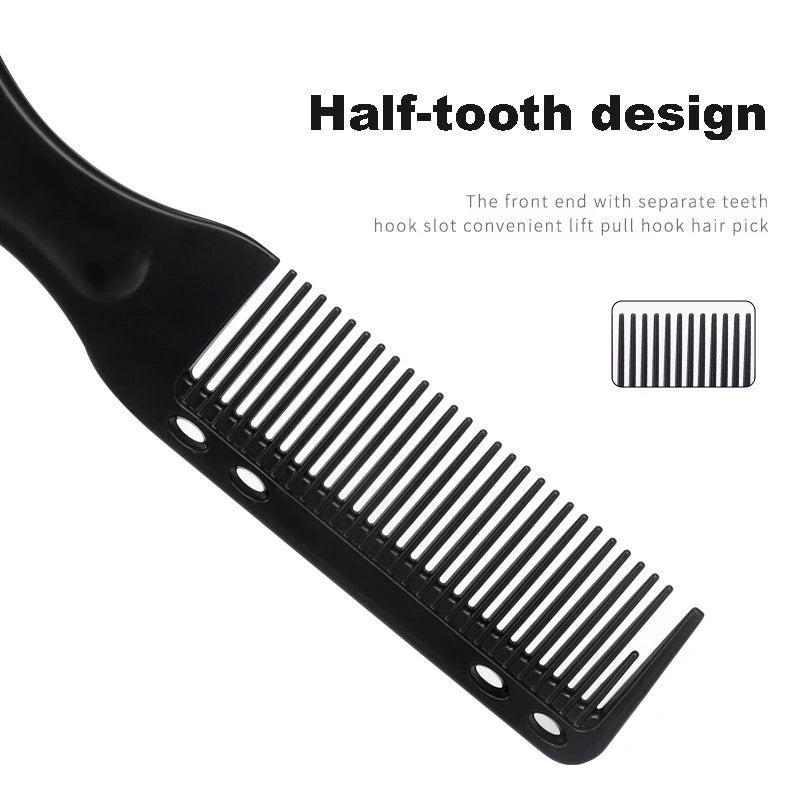 Brosse Peigne Double Face Pour Barbe (Barbier)