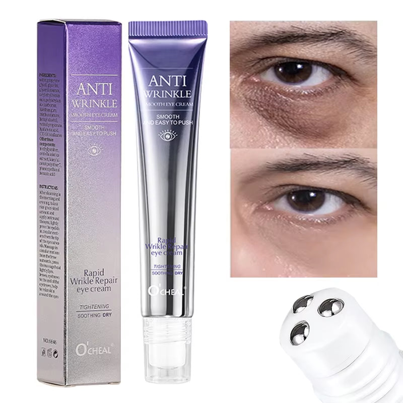 Eye Contour Roller – Anti-Wrinkle, Anti-Dark Circle & Hydrating with Hyaluronic Acid